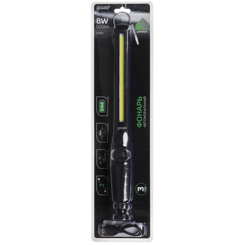 Купить Фонарь Gauss GFL801  9112161. Характеристики, отзывы и цены в Донецке