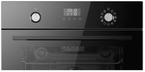 Купить Электрический духовой шкаф HAIER HOX-P11CGB черный  9296795. Характеристики, отзывы и цены в Донецке