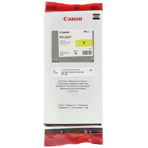 Купить Картридж Canon PFI-320Y желтый  1386064. Характеристики, отзывы и цены в Донецке