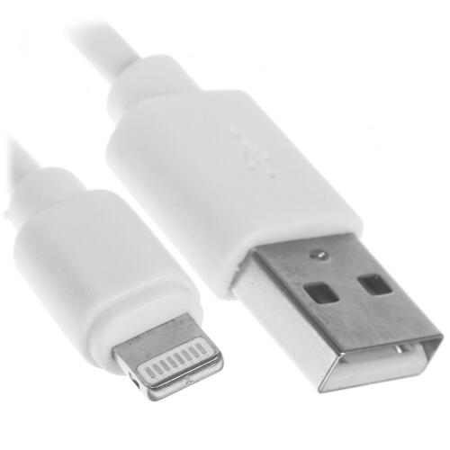 Купить Кабель круглый FinePower Lightning 8-pin - USB 2.0 Type-A белый 2 м  1610312. Характеристики, отзывы и цены в Донецке