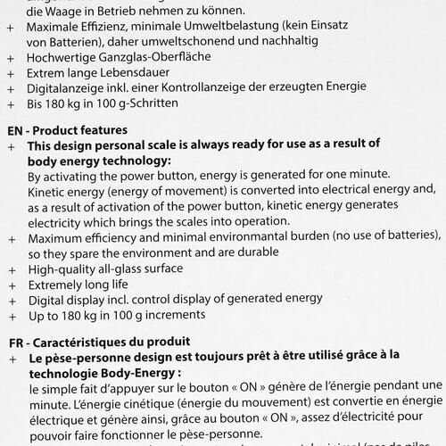 Купить Весы Caso Body Energy Ecostyle серебристый  8117046. Характеристики, отзывы и цены в Донецке