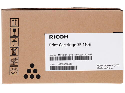 Купить Картридж лазерный Ricoh SP 110E черный  1036653. Характеристики, отзывы и цены в Донецке