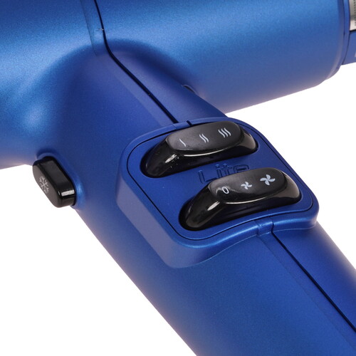 Купить Фен GA.MA IQ LITE синий/серебристый  9240469. Характеристики, отзывы и цены в Донецке