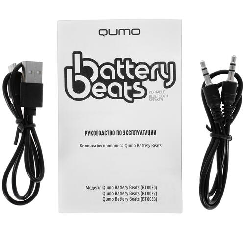 Купить Портативная колонка QUMO BatteryBeats ВТ 0053, синий  4833598. Характеристики, отзывы и цены в Донецке