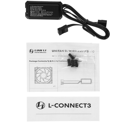 Купить Комплект вентиляторов LIAN LI UNI FAN SL WIRELESS LCD 120  5604347. Характеристики, отзывы и цены в Донецке