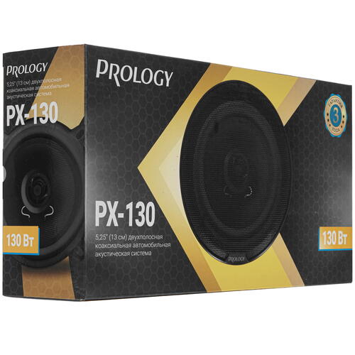 Купить Коаксиальная акустическая система Prology PX-130  9959758. Характеристики, отзывы и цены в Донецке