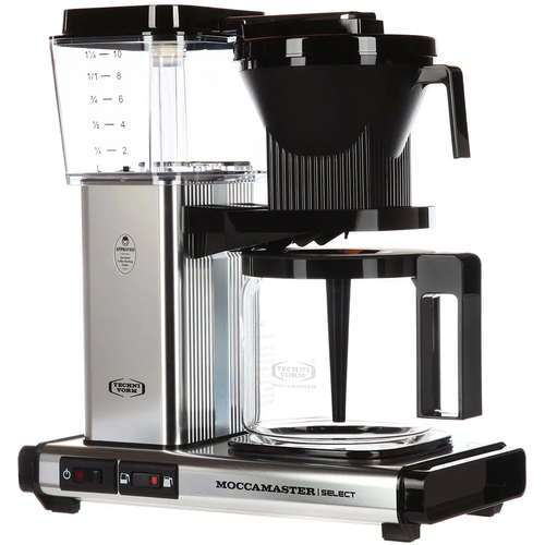 Купить Кофеварка капельная Moccamaster KBG741 Select серебристый  9904636. Характеристики, отзывы и цены в Донецке