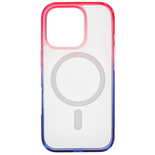 Купить Накладка  uBear Fusion Mag Case для Apple iPhone 16 Pro синий/прозрачный, розовый  5474368. Характеристики, отзывы и цены в Донецке