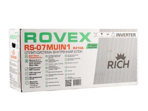 Купить Кондиционер настенный сплит-система Rovex RS-07MUIN1/RS-07MUIN1 белый  5306189. Характеристики, отзывы и цены в Донецке