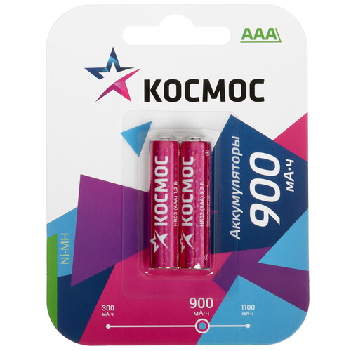 Купить Аккумулятор КОСМОС 900 мА*ч  9117645. Характеристики, отзывы и цены в Донецке