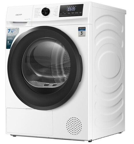 Купить Сушильная машина DEXP DM-7A1H белый  9278215. Характеристики, отзывы и цены в Донецке