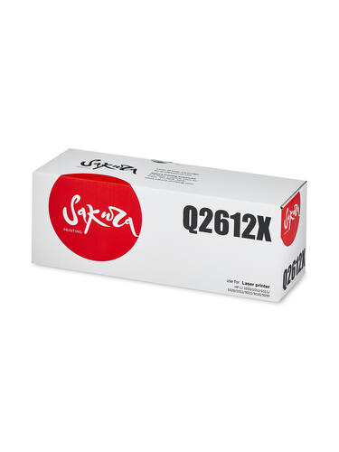 Купить Картридж лазерный SAKURA Q2612X черный, с чипом  7981821. Характеристики, отзывы и цены в Донецке