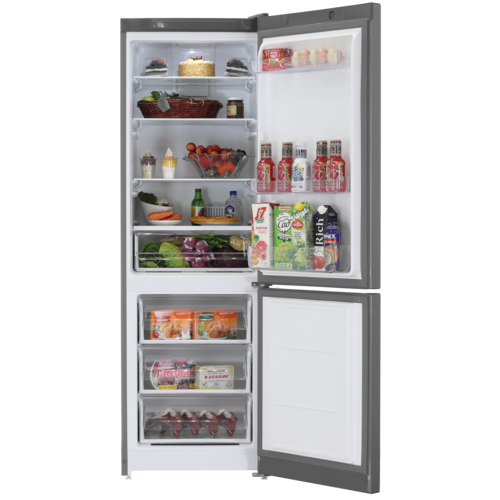 Купить Холодильник с морозильником   Indesit ITS 5181I XB серебристый  5494070. Характеристики, отзывы и цены в Донецке