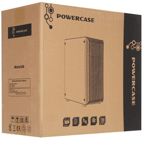 Купить Корпус PowerCase Mistral S4B  9227883. Характеристики, отзывы и цены в Донецке