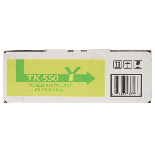 Купить Картридж лазерный Kyocera TK-550Y желтый, с чипом  1218201. Характеристики, отзывы и цены в Донецке