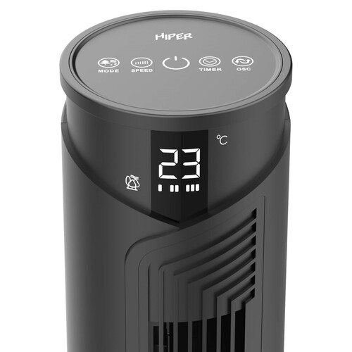 Купить Вентилятор HIPER HSF-09  черный  5600167. Характеристики, отзывы и цены в Донецке