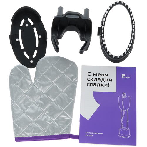 Купить Отпариватель Kitfort КТ-937 черный  8157256. Характеристики, отзывы и цены в Донецке