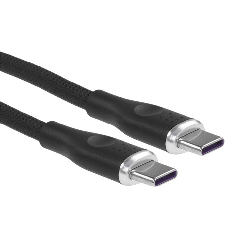 Купить Кабель круглый VOLTME USB Type-C - USB Type-C черный 1 м  9210902. Характеристики, отзывы и цены в Донецке