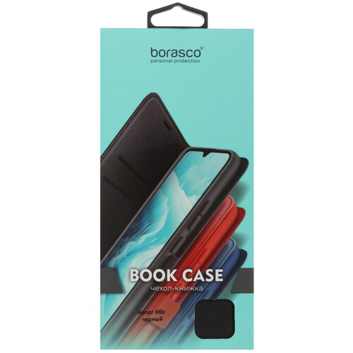 Купить Чехол-книжка  BoraSCO Book Case для HONOR X6b черный  5490492. Характеристики, отзывы и цены в Донецке