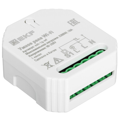 Купить Умное реле EKF Connect  5490597. Характеристики, отзывы и цены в Донецке