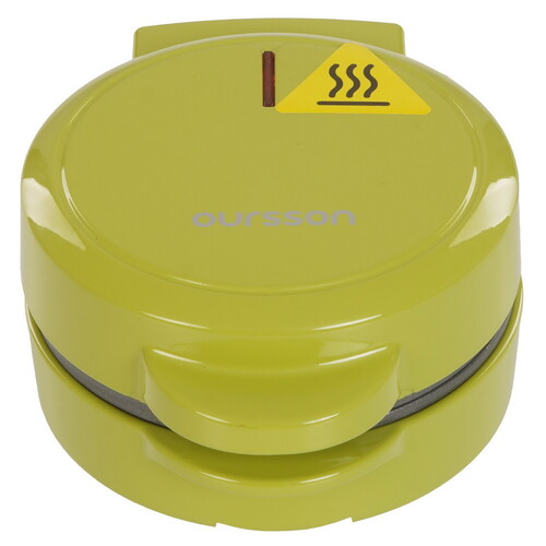 Купить Вафельница Oursson WM0512T/GA зеленый  9311876. Характеристики, отзывы и цены в Донецке