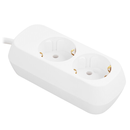 Купить Удлинитель Cadena CDM U2e-3x1-1.5m-W белый  9188075. Характеристики, отзывы и цены в Донецке