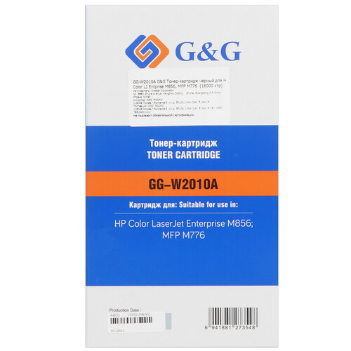 Купить Картридж лазерный G&G GG-W2010A черный  9146333. Характеристики, отзывы и цены в Донецке
