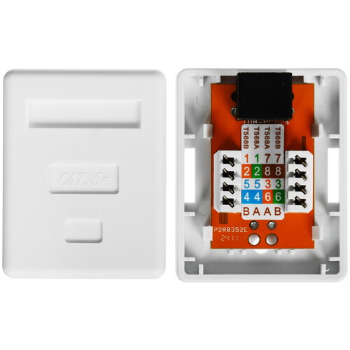 Купить Интернет розетка RJ45 Aceline AcRJ45W  9084938. Характеристики, отзывы и цены в Донецке