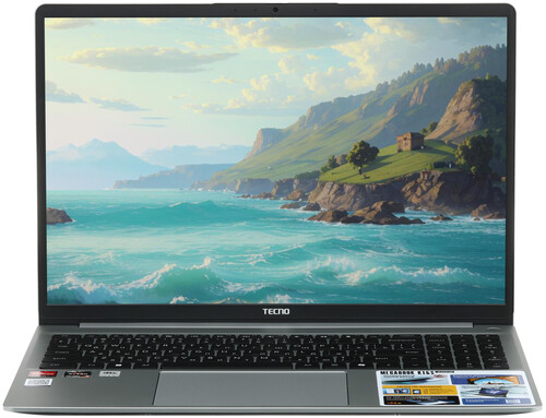 Купить 16" Ноутбук Tecno Megabook K16SDA серебристый  5621692. Характеристики, отзывы и цены в Донецке