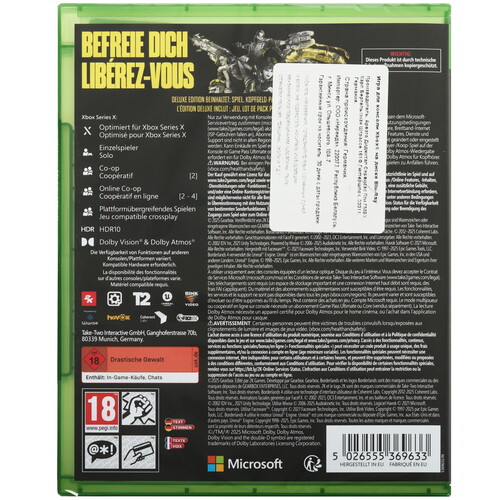 Купить Игра Borderlands 4 - Deluxe Edition (Xbox Series X)  5638263. Характеристики, отзывы и цены в Донецке