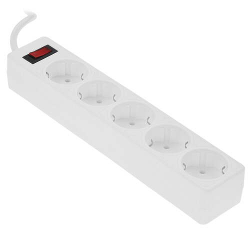 Купить Сетевой фильтр Smartbuy SBSP-18-W белый  9192868. Характеристики, отзывы и цены в Донецке