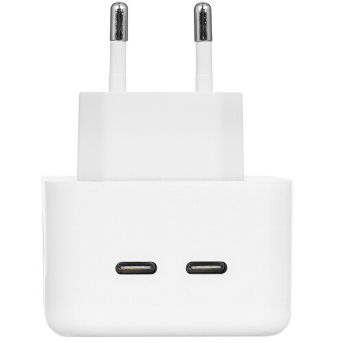 Купить Сетевое зарядное устройство Mocoll Dual Fast Charge Type-C 35W белый  5470423. Характеристики, отзывы и цены в Донецке