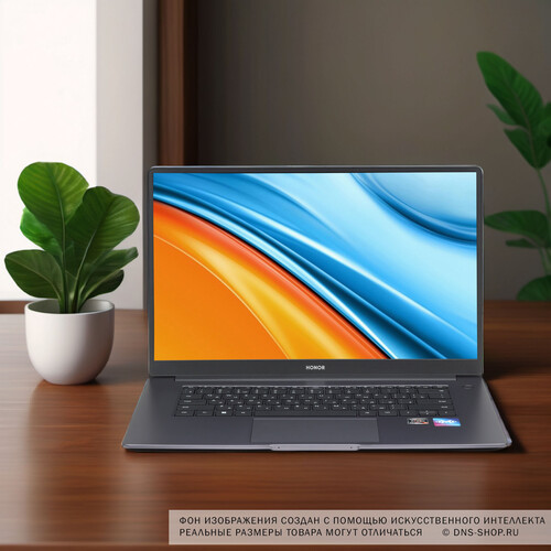 Купить 15.6" Ноутбук HONOR MagicBook 15 BMH-WFP9HN серый  5450715. Характеристики, отзывы и цены в Донецке