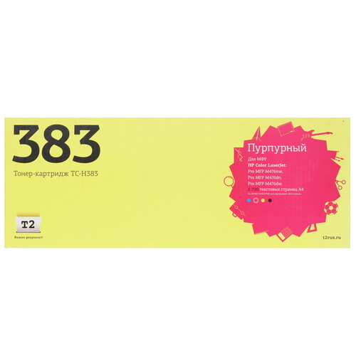 Купить Картридж лазерный T2 TC-H383 пурпурный, с чипом  7939610. Характеристики, отзывы и цены в Донецке