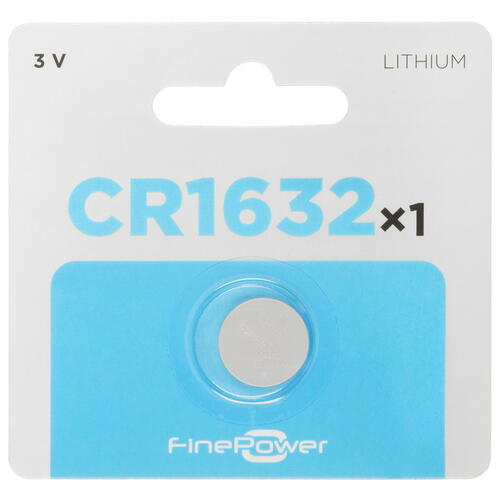 Купить Батарейка FinePower плоская / CR1632  5410509. Характеристики, отзывы и цены в Донецке