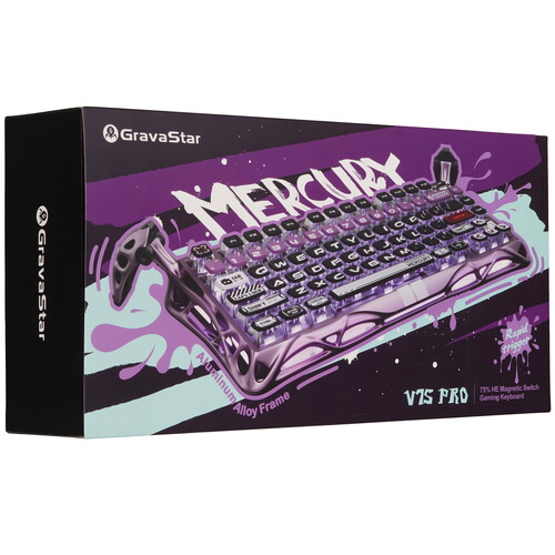 Купить Клавиатура  проводная GravaStar Mercury V75 Pro  9304554. Характеристики, отзывы и цены в Донецке