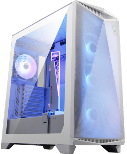 Купить Корпус MSI MPG GUNGNIR 300R WHITE AIRFLOW [306-7G21W21-W57] белый  5450141. Характеристики, отзывы и цены в Донецке
