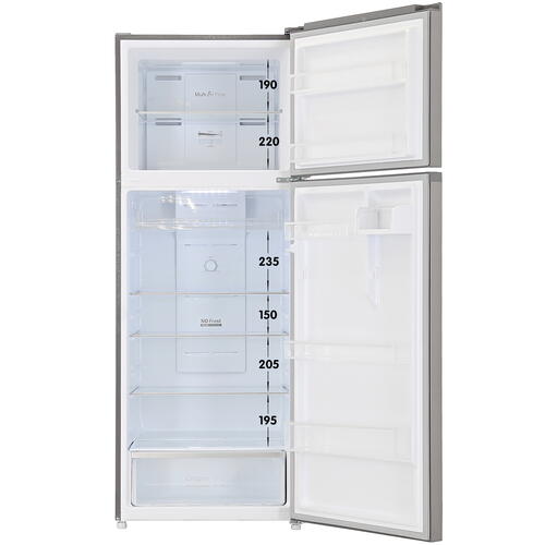 Купить Холодильник с морозильником  DEXP T4-47AMG серебристый  5098863. Характеристики, отзывы и цены в Донецке