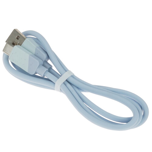 Купить Кабель круглый Borofone USB Type-C - USB 2.0 Type-A голубой 1 м  9238052. Характеристики, отзывы и цены в Донецке