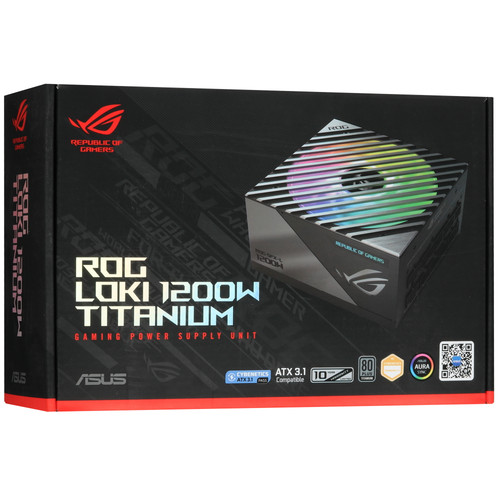 Купить Блок питания ASUS ROG-LOKI-1200T-SFX-L-GAMING [90YE00N0-B0NA00] черный  5620043. Характеристики, отзывы и цены в Донецке