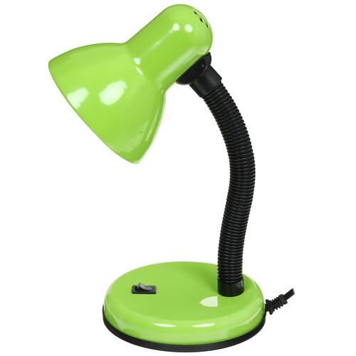 Купить Настольный светильник ЭРА N-211-Е27-40W-GR зеленый  5491569. Характеристики, отзывы и цены в Донецке