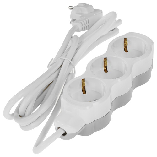 Купить Удлинитель TDM ELECTRIC Люкс SQ1303-4017 белый  9277149. Характеристики, отзывы и цены в Донецке