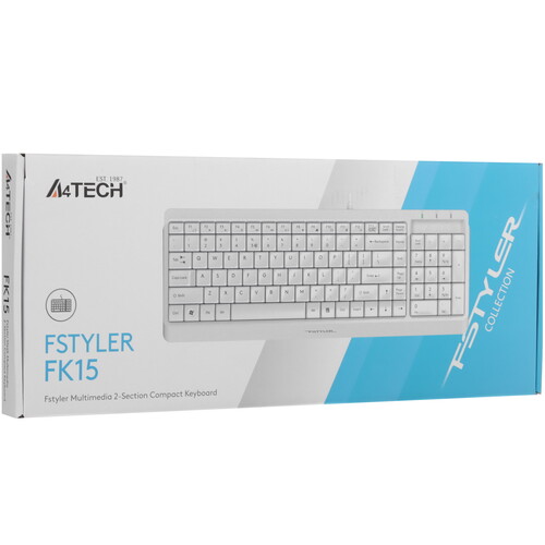 Купить Клавиатура  проводная A4Tech Fstyler FK15  9188926. Характеристики, отзывы и цены в Донецке