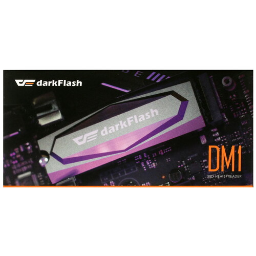 Купить Радиатор для SSD M.2 DarkFlash DM1  5026987. Характеристики, отзывы и цены в Донецке