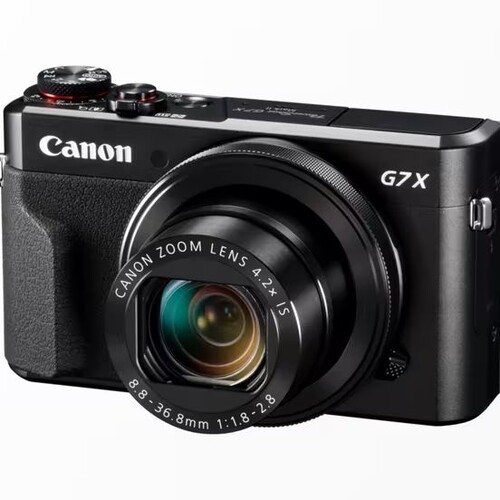 Купить Компактный фотоаппарат Canon PowerShot G7 X Mark II черный  5644250. Характеристики, отзывы и цены в Донецке