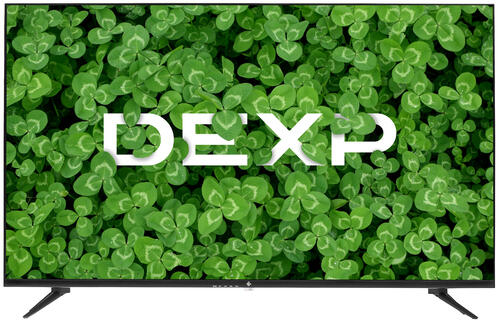 Купить 43" (108 см) LED-телевизор DEXP 43UHG1 черный  5420005. Характеристики, отзывы и цены в Донецке