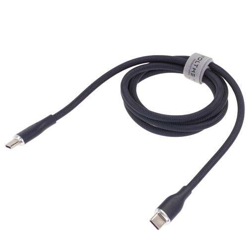 Купить Кабель круглый VOLTME USB Type-C - USB Type-C синий 1 м  9210901. Характеристики, отзывы и цены в Донецке