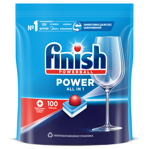 Купить Средство для ПММ Finish Power All in 1  5029141. Характеристики, отзывы и цены в Донецке