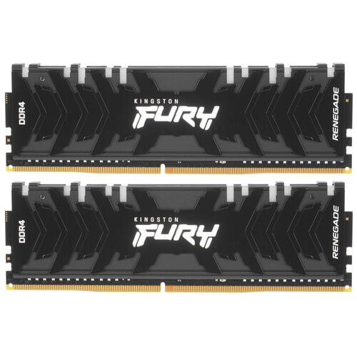 Купить Оперативная память Kingston FURY Renegade RGB [KF436C16RBAK2/16] 16 ГБ  5053500. Характеристики, отзывы и цены в Донецке