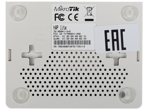 Купить Wi-Fi роутер MikroTik hAP lite  1160178. Характеристики, отзывы и цены в Донецке